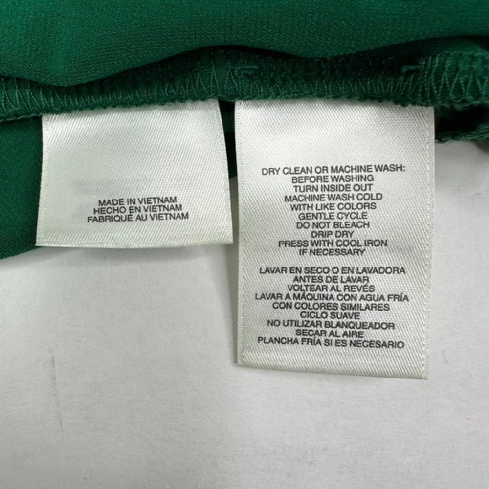 Black Label by Evan Picone NWT Emerald Green Ruched Sheath Dress 3/4 Sleeve 6 - Picture 8 of 15